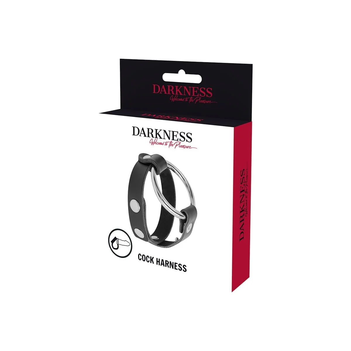 Bdsm-Hahn- und Hodenring von Darkness Bondage kaufen | Fesselliebe