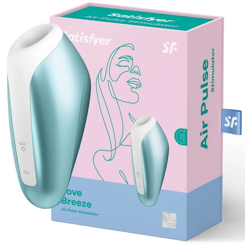 Love Breeze Succionador Ice Blue von Satisfyer Air Pulse kaufen | Fesselliebe