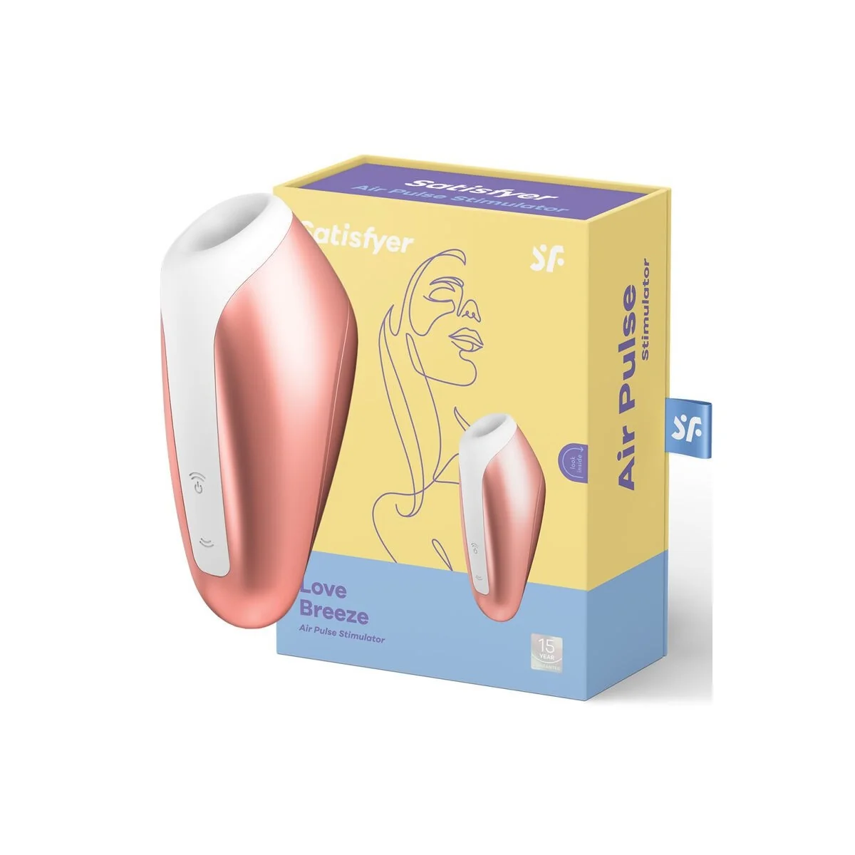 Love Succionador Breeze Copper von Satisfyer Air Pulse kaufen | Fesselliebe