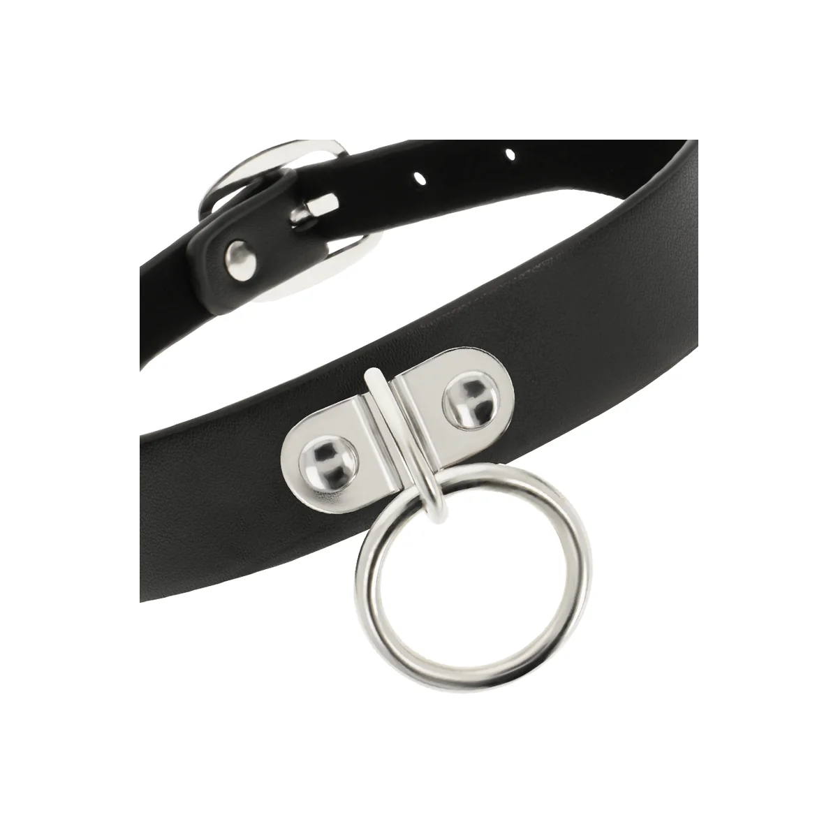 Halskette aus Veganem Leder Fetisch-Accessoire von Coquette Accessories kaufen | Fesselliebe