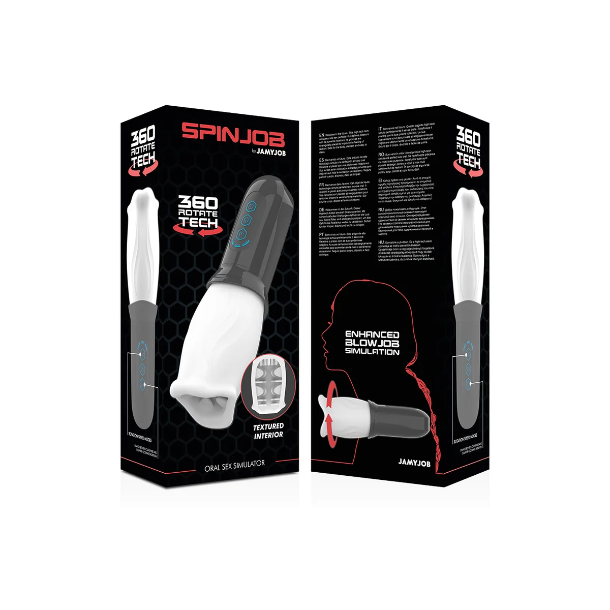 Spinjob Oralsex-Stimulator von Jamyjob kaufen | Fesselliebe