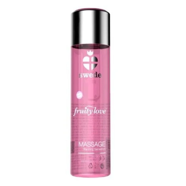 Fruity Love Heat Effect Öl Erdbeer mit Champagner 60 ml von Swede kaufen | Fesselliebe