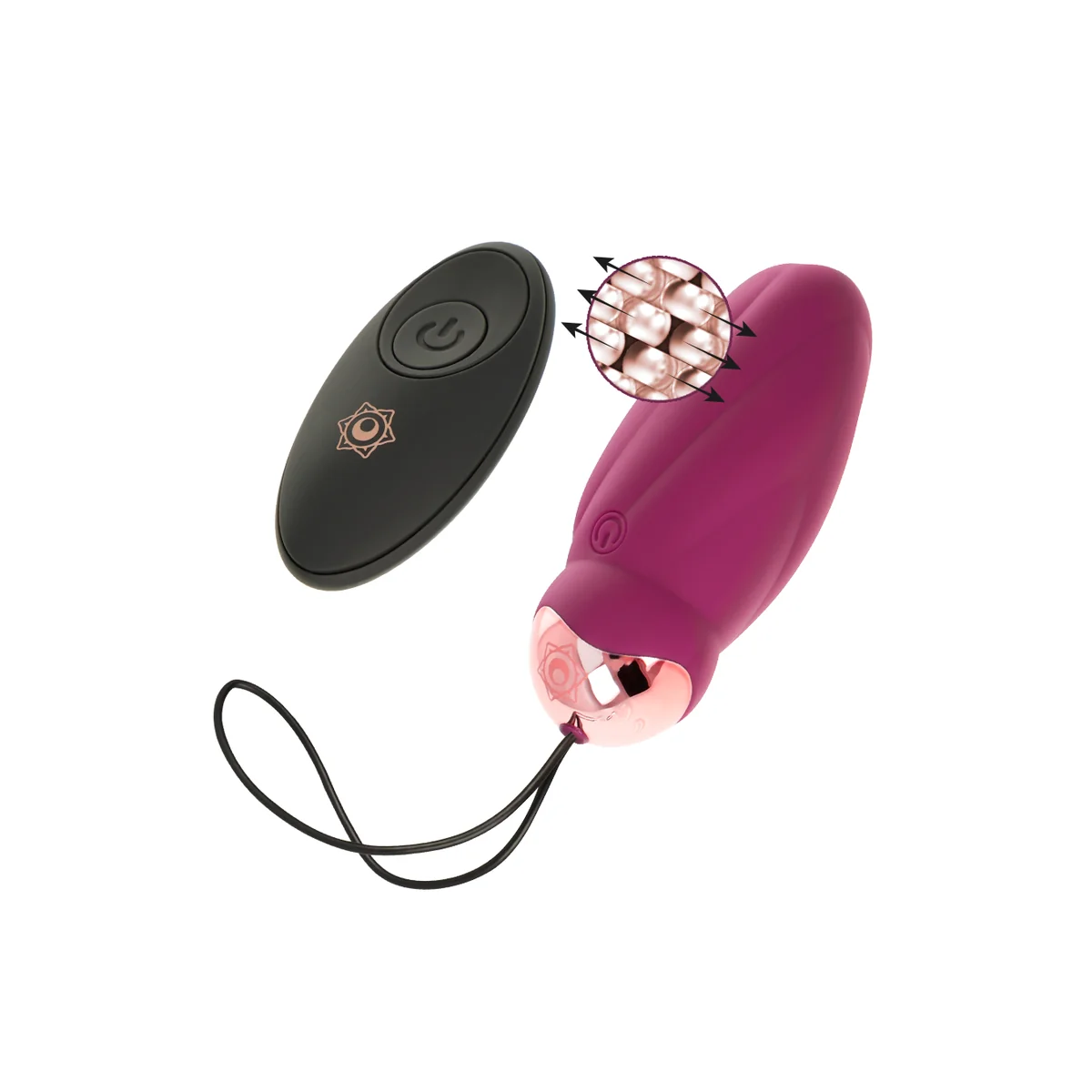 Sita Egg mit Fernbedienung Perlendrehung + Vibration von Rithual kaufen | Fesselliebe