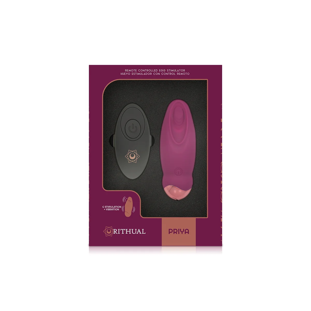 Priya Egg mit Fernbedienung G-Spot + Vibration von Rithual kaufen | Fesselliebe