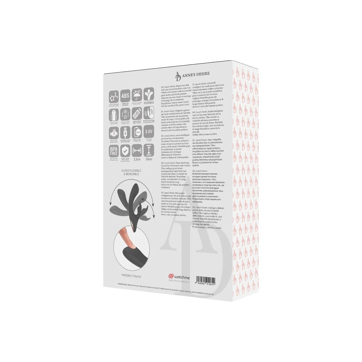 Rabbit mit Fernbedienungstechnologie ein Watchme Schwarz von Anne´S Desire kaufen | Fesselliebe