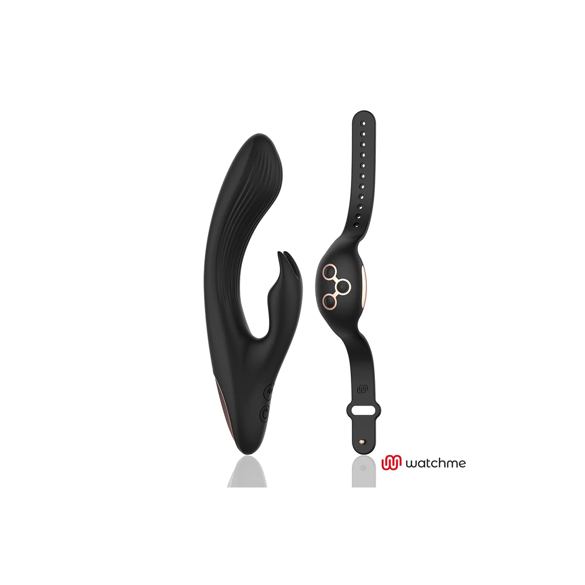 Rabbit mit Fernbedienungstechnologie Watchme Schwarz/Gold von Anne´S Desire kaufen | Fesselliebe