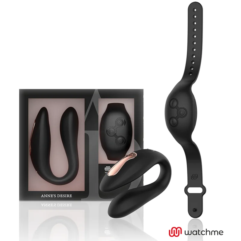 Dual Pleasure Tecnolog A Watchme Black von Anne´S Desire kaufen | Fesselliebe