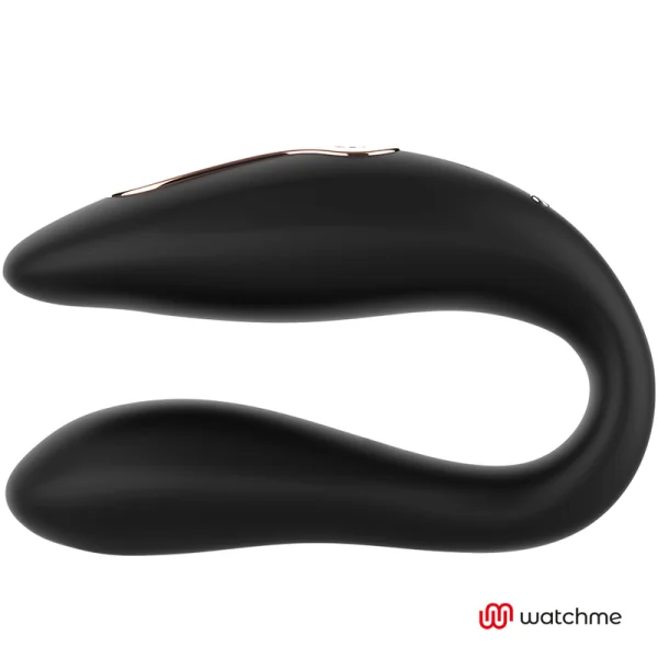 Dual Pleasure Tecnolog A Watchme Schwarz/Gold von Anne´S Desire kaufen | Fesselliebe
