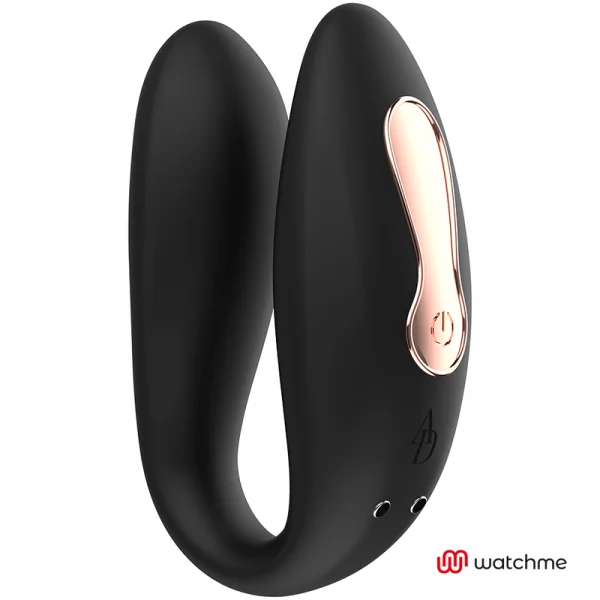 Dual Pleasure Tecnolog A Watchme Schwarz/Gold von Anne´S Desire kaufen | Fesselliebe