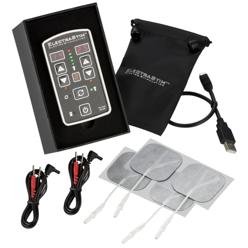 Flick Duo Stimulator-Paket von Electrastim kaufen | Fesselliebe