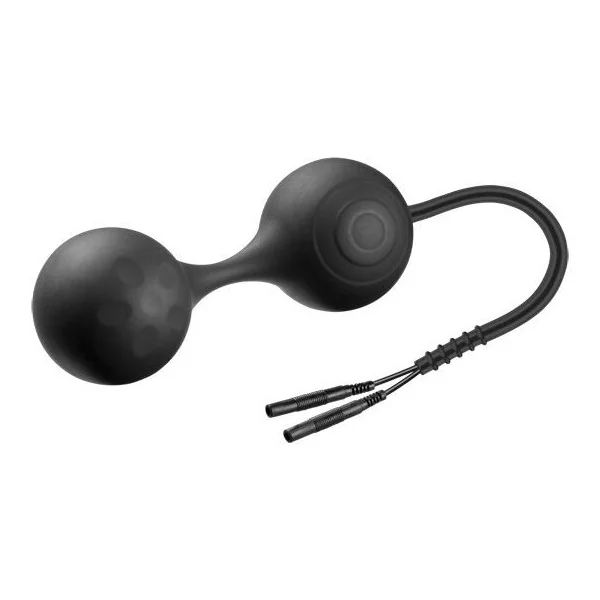 Lula Silicone Schwarz Kegel Excersisor von Electrastim kaufen | Fesselliebe