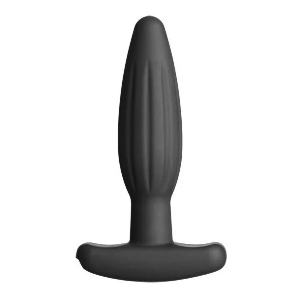 Silikon Schwarz Rocker Butt Plug Klein von Electrastim kaufen | Fesselliebe