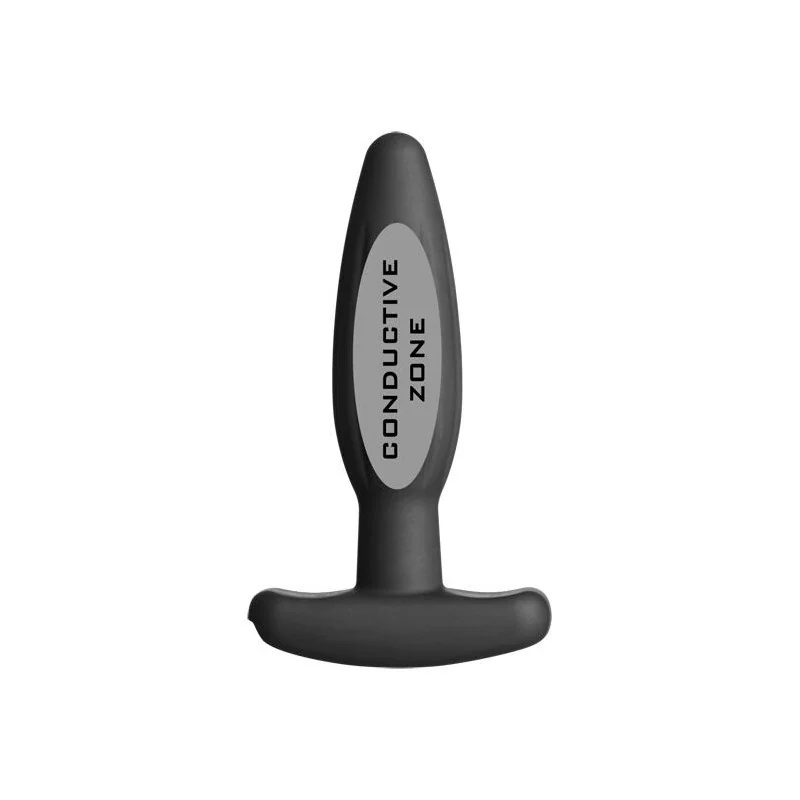 Silikon Schwarz Rocker Butt Plug Klein von Electrastim kaufen | Fesselliebe 2