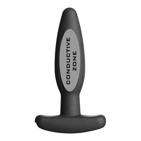 Silikon Schwarz Rocker Butt Plug Klein von Electrastim kaufen | Fesselliebe