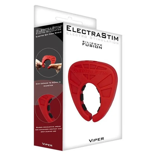 Silikon Fusion Viper Cock Shield von Electrastim kaufen | Fesselliebe