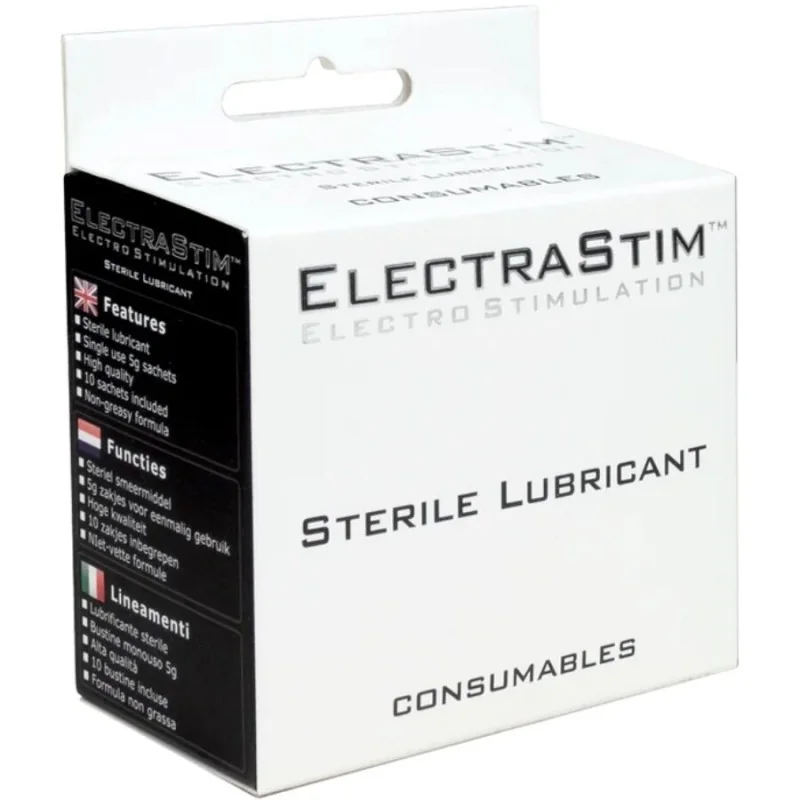 Sterile Schmiermittelbeutel-Packung von Electrastim kaufen | Fesselliebe