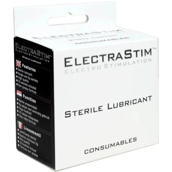 Sterile Schmiermittelbeutel-Packung von Electrastim kaufen | Fesselliebe