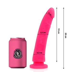 Toys Rosa Dildo Medizinisches Silikon 20 cm -O- 4 cm von Deltaclub kaufen | Fesselliebe