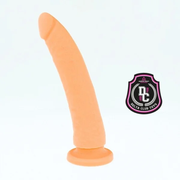 Toys Natürlicher Dildo aus Medizinischem Silikon 23 cm -O- 4.5 cm von Deltaclub kaufen | Fesselliebe