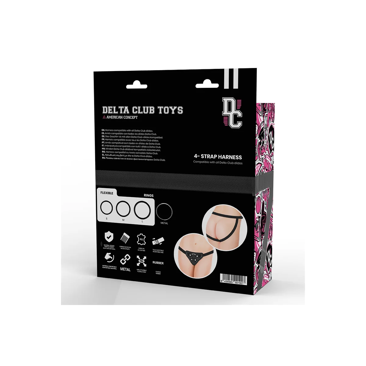 Harness Universal One Size (S-L) von Deltaclub kaufen | Fesselliebe