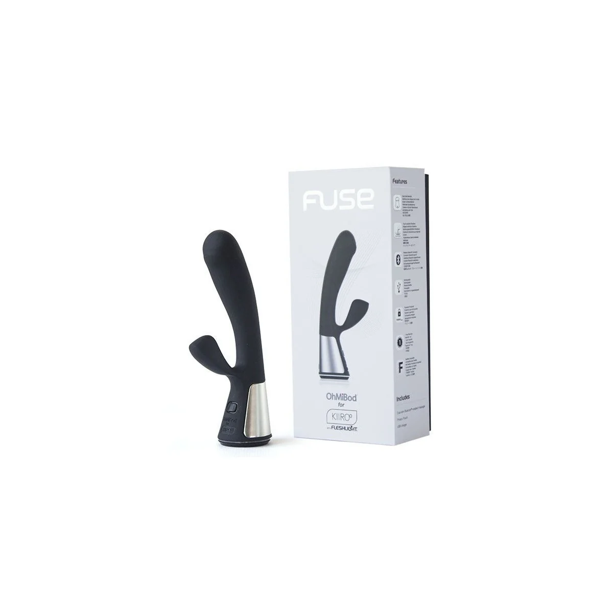 Ohmibod Fuse App mit Fernbedienung Schwarz von Kiiroo kaufen | Fesselliebe