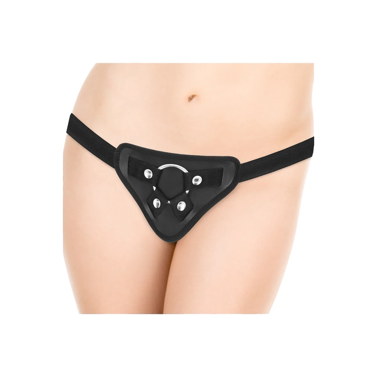 Toys Harness + Dong Flesh Silikon 20 cm -O- 4 cm von Deltaclub kaufen | Fesselliebe