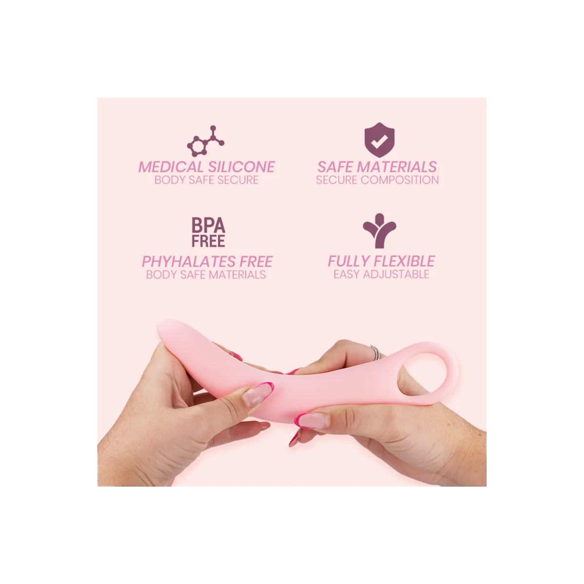 Silicone Dilator 5 Pcs von Intimichic kaufen | Fesselliebe