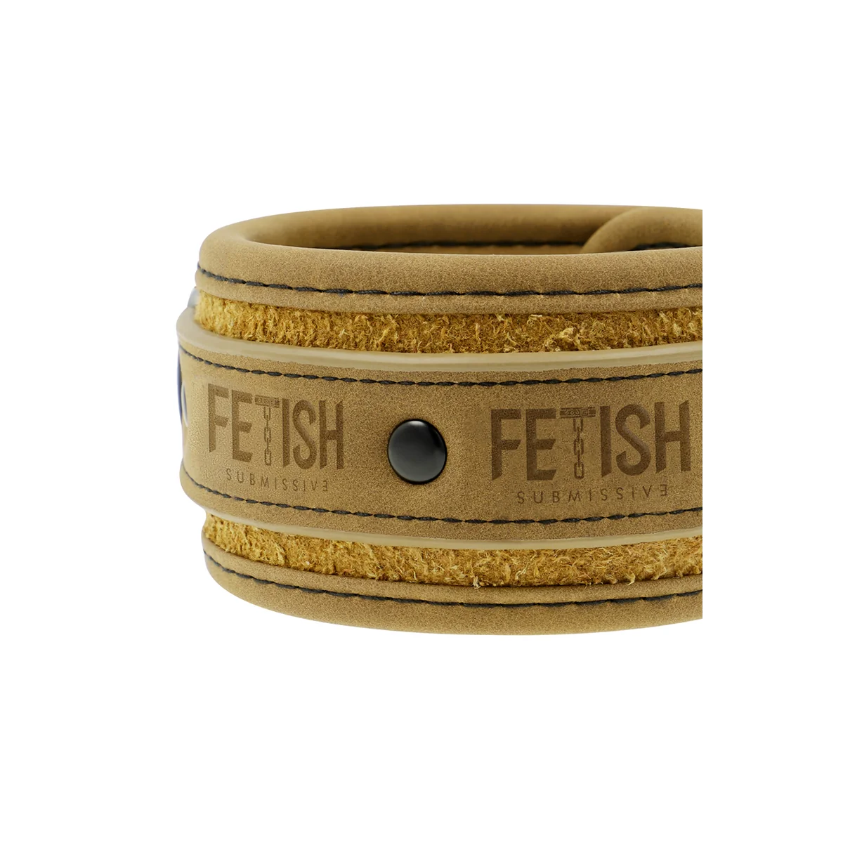 Fussmanschetten aus Veganem Leder mit Neoprenfutter von Fetish Submissive Origin kaufen | Fesselliebe