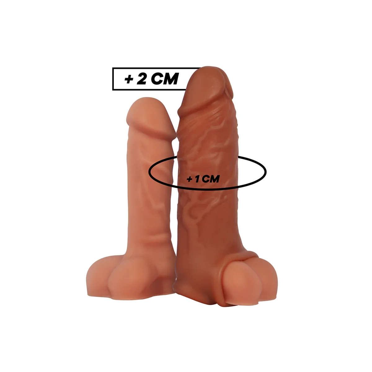 Flüssige Silikon V9 Braune Penisverlängerung von Virilxl kaufen | Fesselliebe