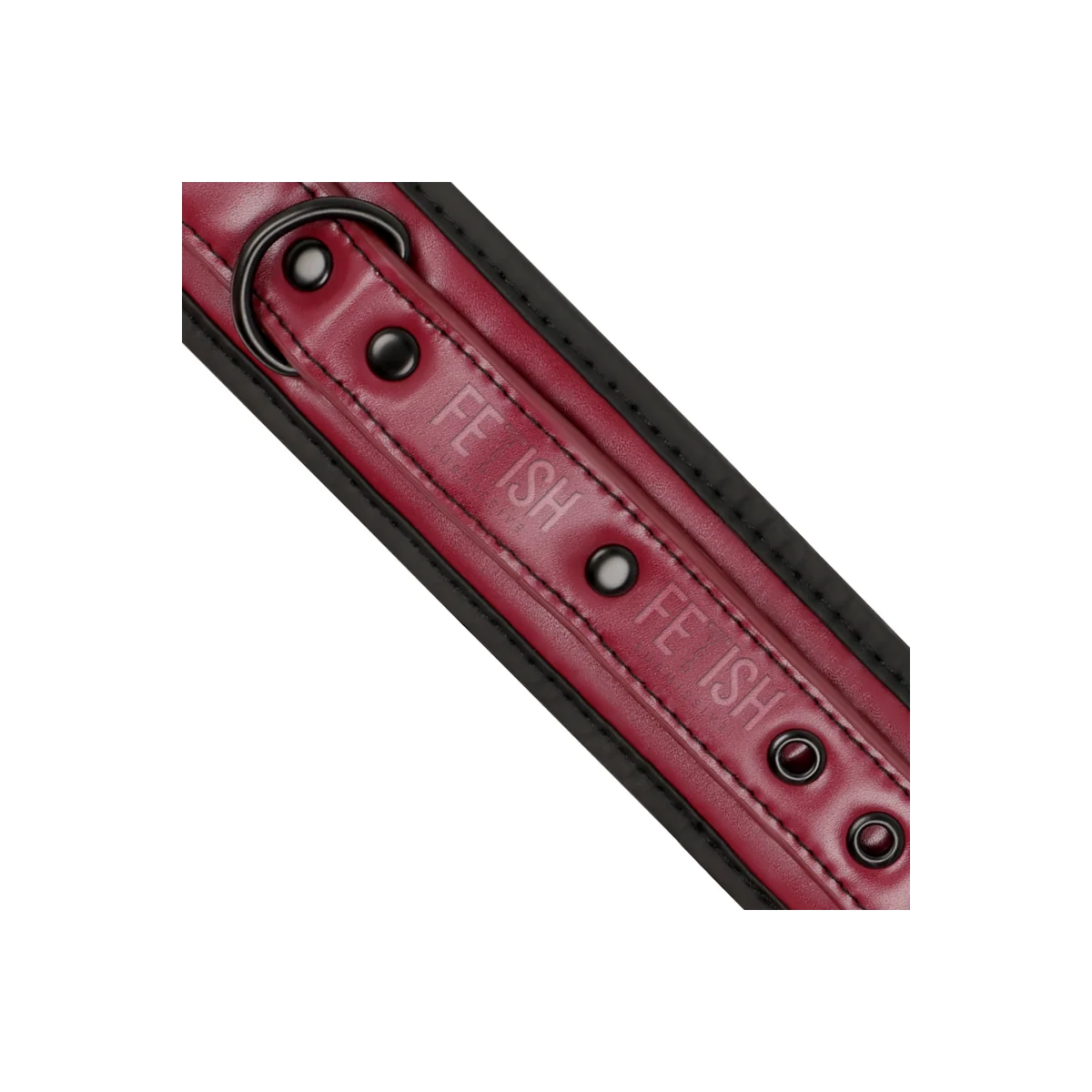 Knöchelhandschellen aus Veganem Leder mit Neoprenfutter von Fetish Submissive Dark Room kaufen | Fesselliebe