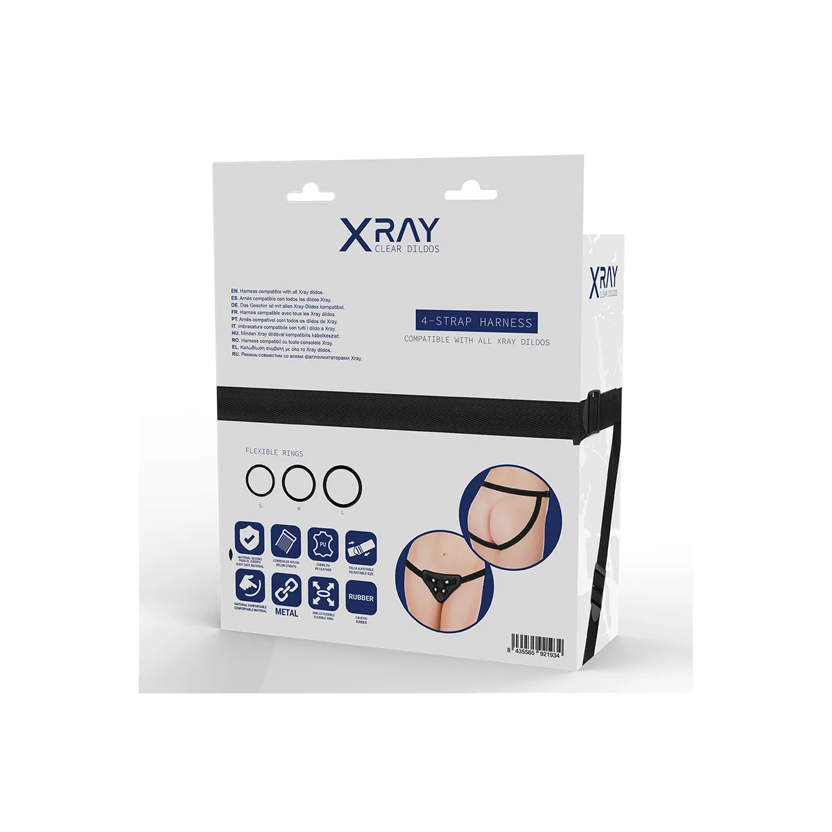 Gurt mit Silikonringen von X Ray kaufen | Fesselliebe