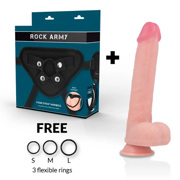 Arn S + Flüssiger Silikon Dildo Premium Kingcobra 24 cm -O- 4.77 cm von Rock Army kaufen | Fesselliebe