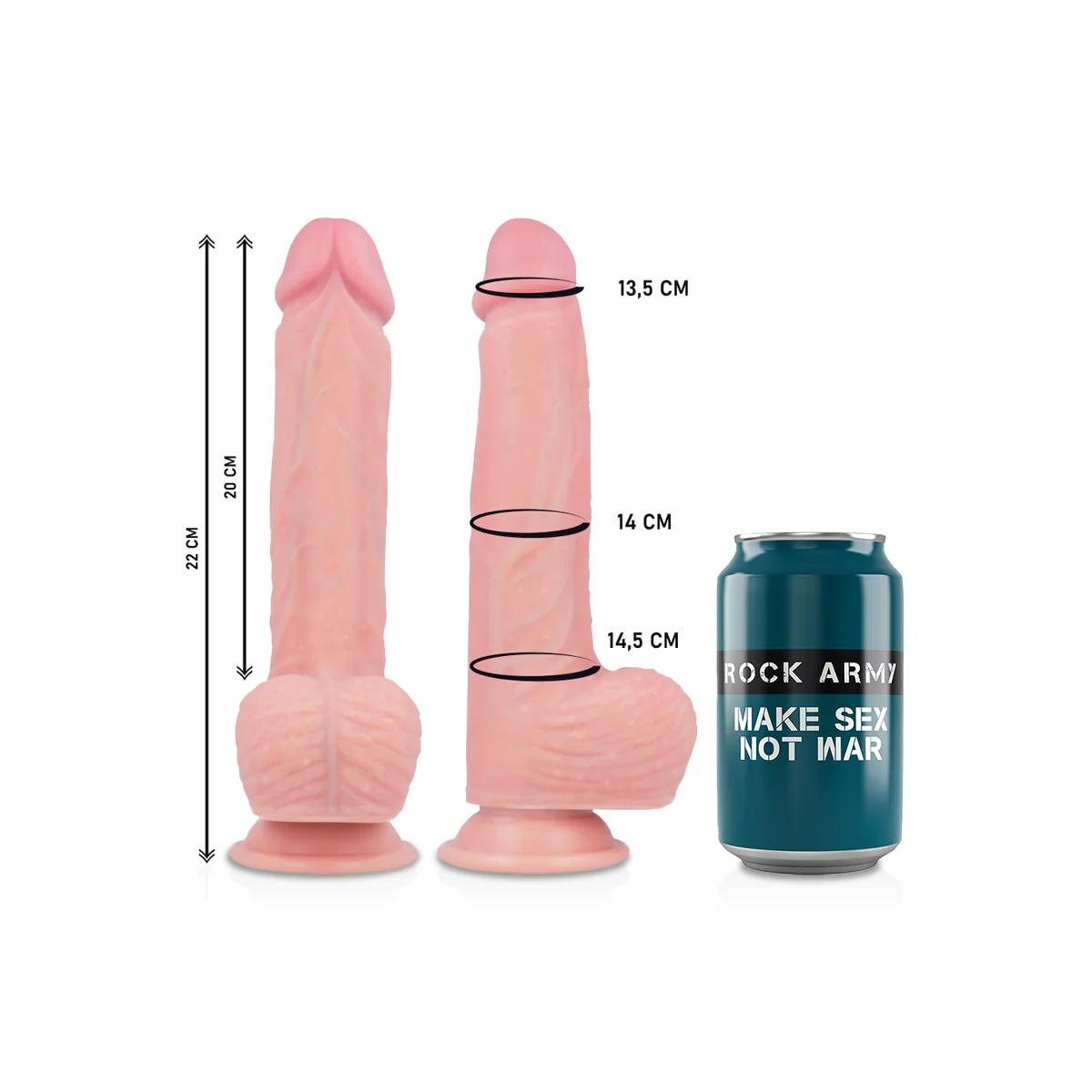 Gurt + Hawk-Rotator und Vibrator 22 cm -O- 4.6 cm von Rock Army kaufen | Fesselliebe