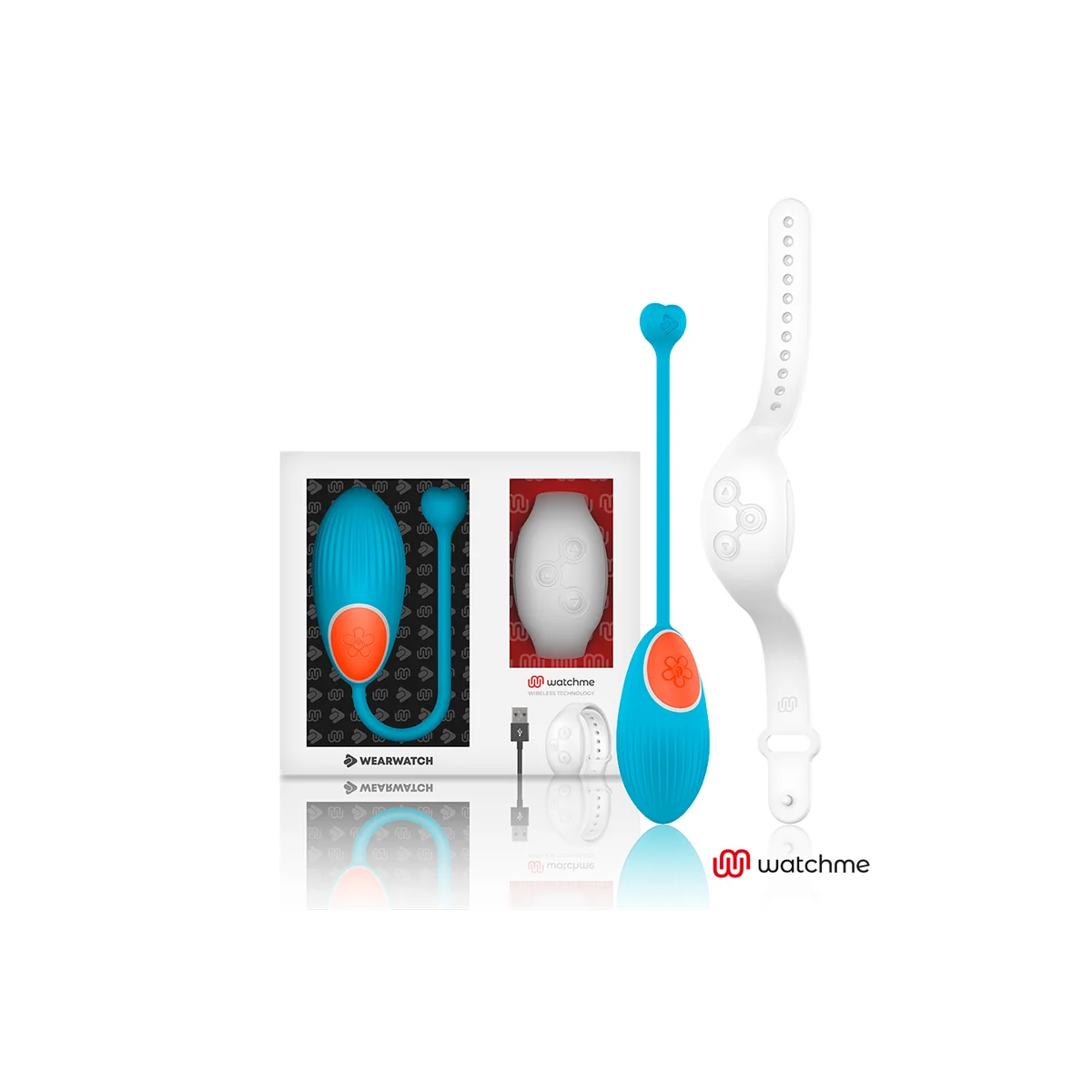 Watchme-Technologie mit Fernbedienung Egg Blue / Niveo von Wearwatch kaufen | Fesselliebe