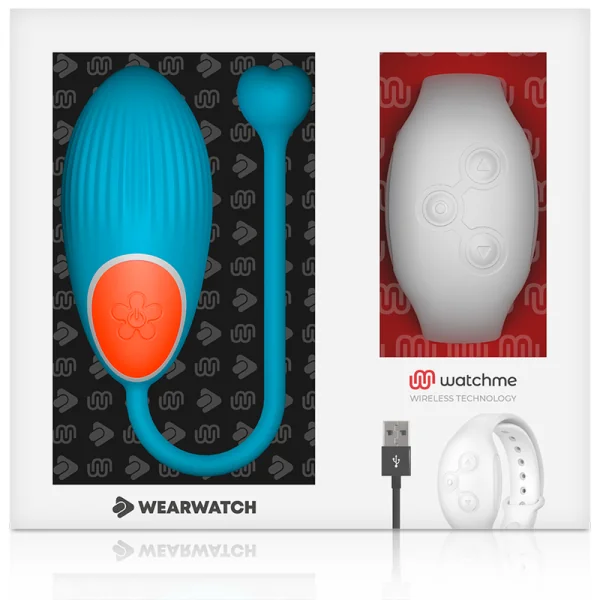Watchme-Technologie mit Fernbedienung Egg Blue / Niveo von Wearwatch kaufen | Fesselliebe