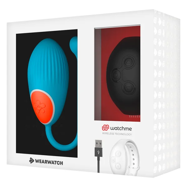 Watchme-Technologie mit Fernbedienung Egg Blue / Jet von Wearwatch kaufen | Fesselliebe