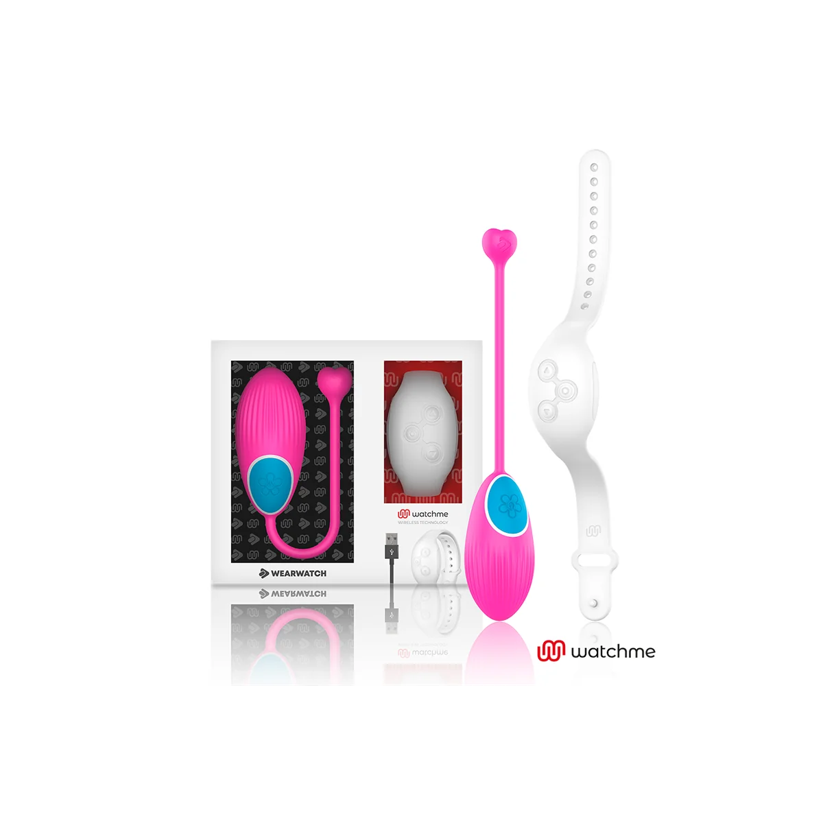 Watchme-Technologie mit Fernbedienung Egg Fuchsia / Niveo von Wearwatch kaufen | Fesselliebe