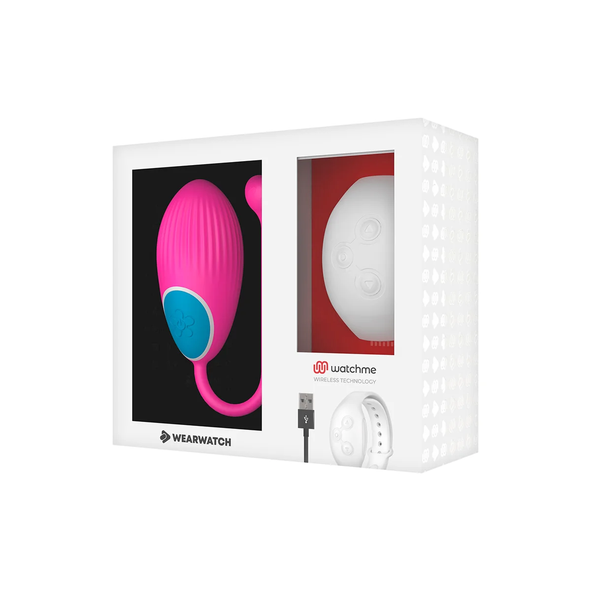 Watchme-Technologie mit Fernbedienung Egg Fuchsia / Niveo von Wearwatch kaufen | Fesselliebe