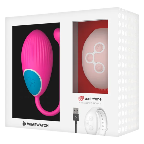 Watchme-Technologie mit Fernbedienung Ei Fuchsia / Rosa von Wearwatch kaufen | Fesselliebe