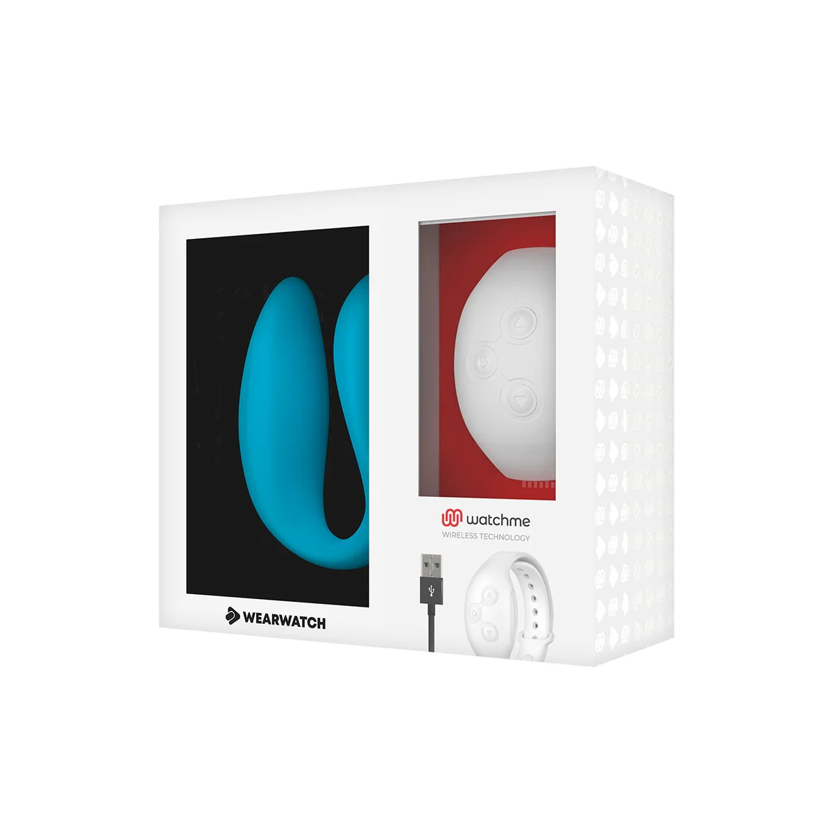 Watchme Dual Technology Vibrator Indigo/Snow von Wearwatch kaufen | Fesselliebe