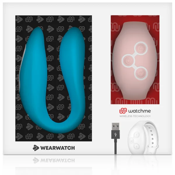 Watchme Dual Technology Vibrator Indigo / Pink von Wearwatch kaufen | Fesselliebe