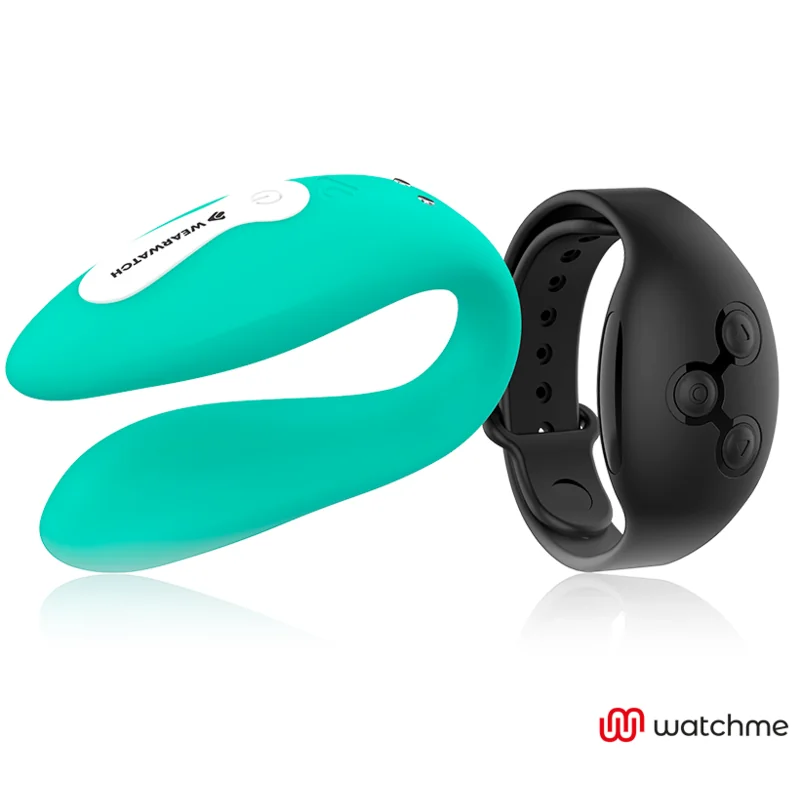 Dual-Technologie Vibrator Watchme Aquamarine / Jet von Wearwatch kaufen | Fesselliebe 2
