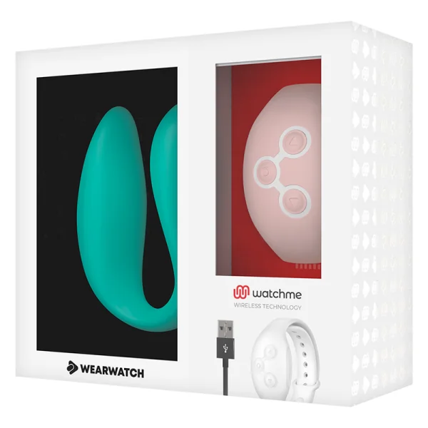 Watchme Dual Technology Vibrator Meerwasser / Rosa von Wearwatch kaufen | Fesselliebe