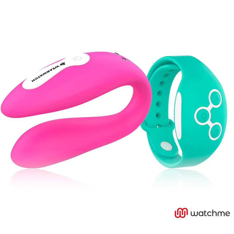 Dual-Technologie-Watchme-Vibrator Fuchsia / Meerwasser von Wearwatch kaufen | Fesselliebe 2