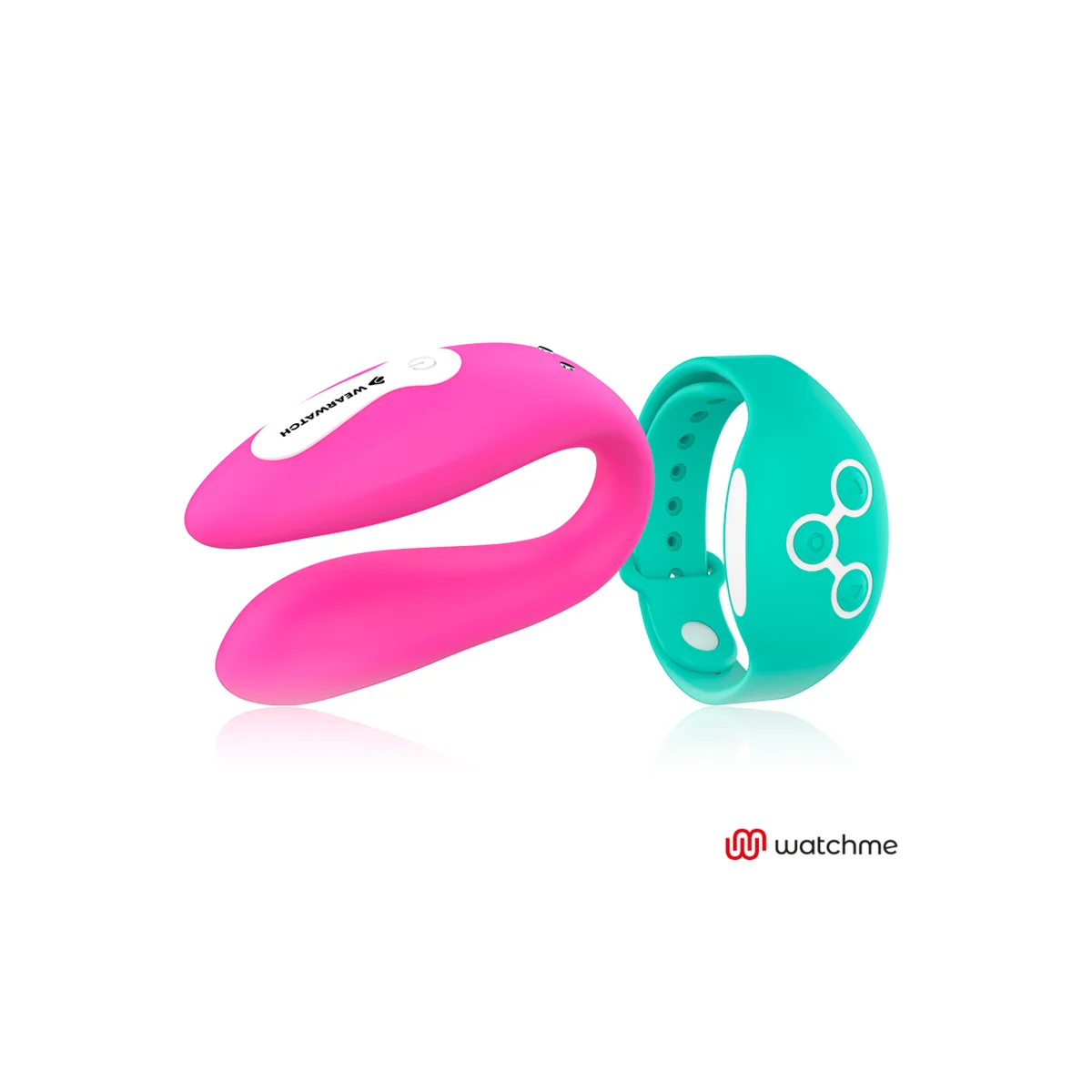 Dual-Technologie-Watchme-Vibrator Fuchsia / Meerwasser von Wearwatch kaufen | Fesselliebe