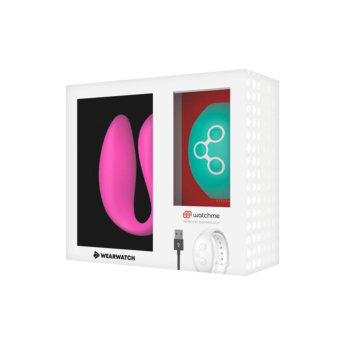 Dual-Technologie-Watchme-Vibrator Fuchsia / Meerwasser von Wearwatch kaufen | Fesselliebe