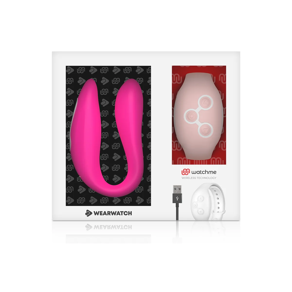 Watchme Dual Technology Vibrator Fuchsia / Pink von Wearwatch kaufen | Fesselliebe