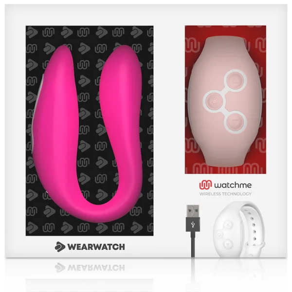 Watchme Dual Technology Vibrator Fuchsia / Pink von Wearwatch kaufen | Fesselliebe
