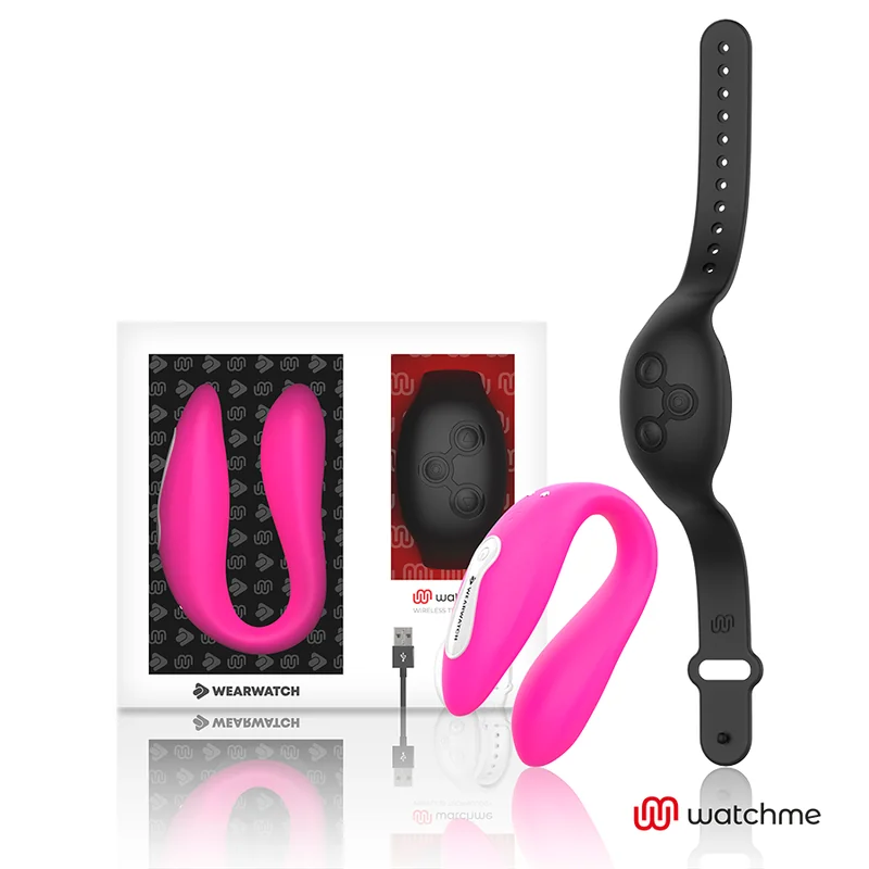 Watchme Dual Technology Vibrator Fuchsia/Azabache von Wearwatch kaufen | Fesselliebe