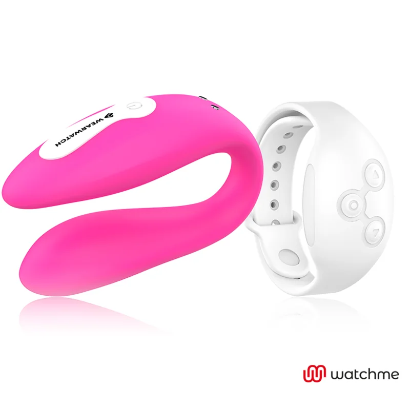 Watchme Dual Technology Vibrator Fuchsia / Snow von Wearwatch kaufen | Fesselliebe 2